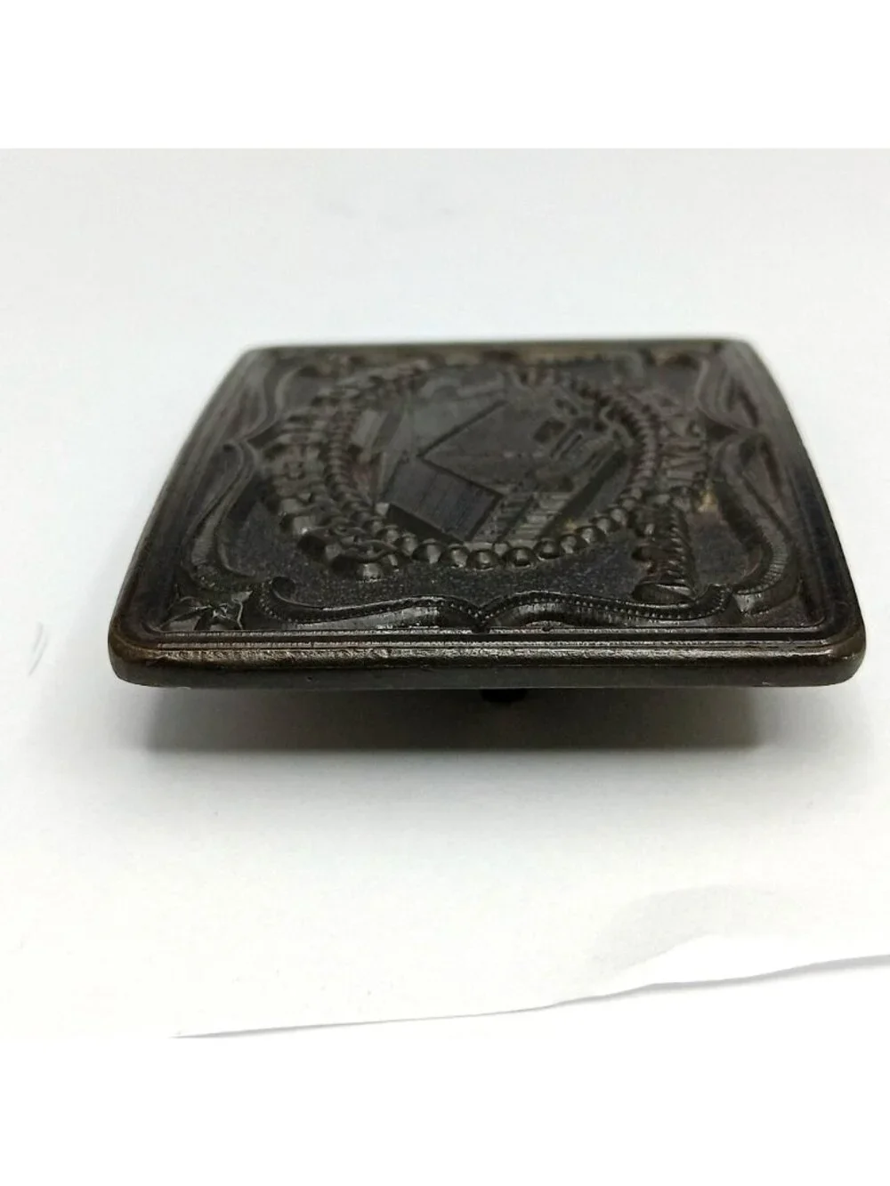Grand Ole Opry Brass Belt Buckle Nashville Tennessee Vintage Oden Inc
